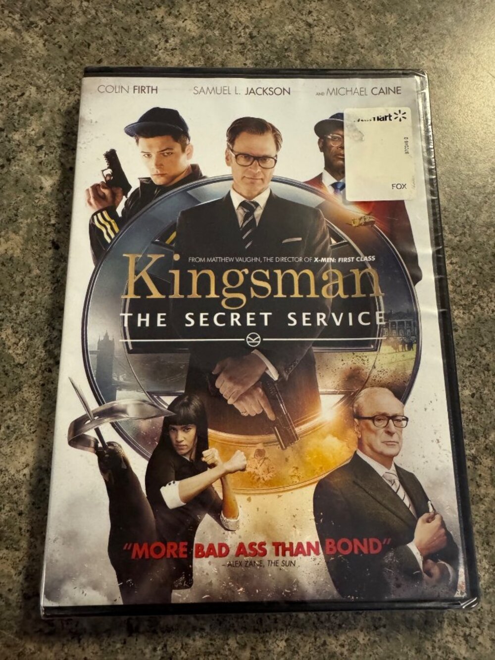Kingsman: The Secret Service DVD - Action Spy Thriller Colin Firth Samuel L. Jac